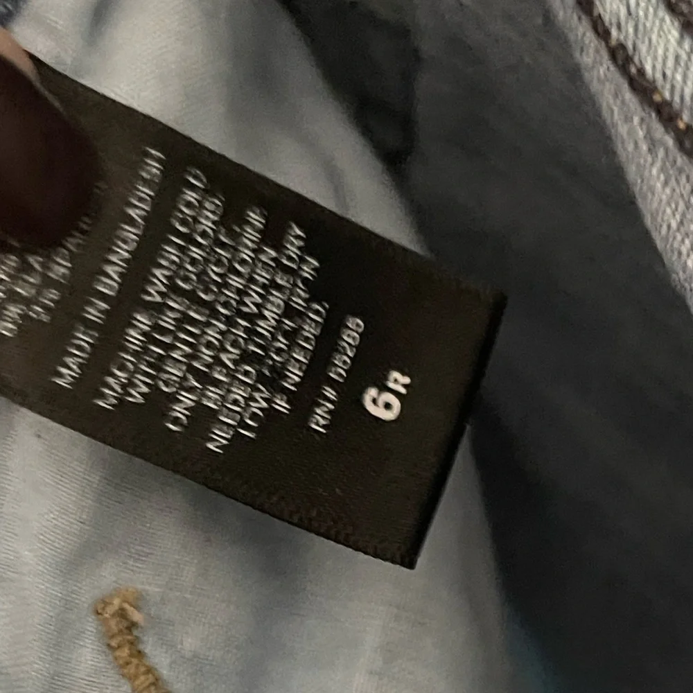 Express Mid Rise Legging Ripped - Picture 3 of 4